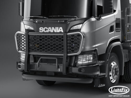 LightFix Scania Next Gen XT Front Protect "Nordic" Stainless Steel - Polished