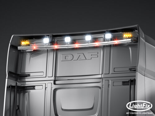 LightFix DAF XG+/XG/XF Rear Light Stainless Steel - Polished