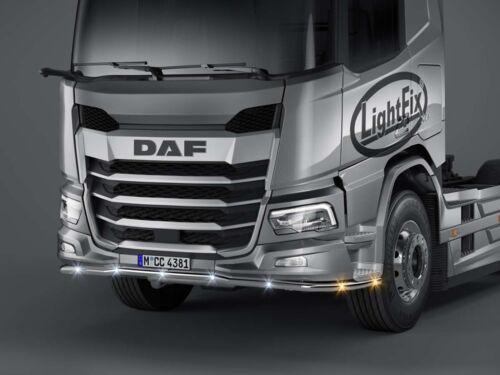 LightFix DAF XD (With Aero Bumper) Front Liner "N" Stainless Steel - Polished