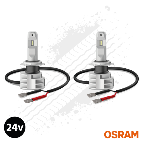 Osram 24 Volt H7 Retrofit LEDriving HL Headlight Bulbs Cool White - Pair