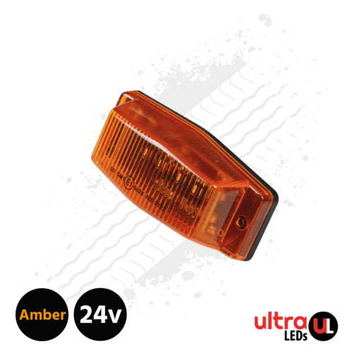 DubbelBrander Amber Lens, Amber Indicator Light, Full LED