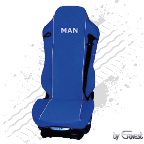 MAN X Type Seat Cover - Blue