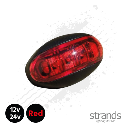 Strands Red LED Marker Light
