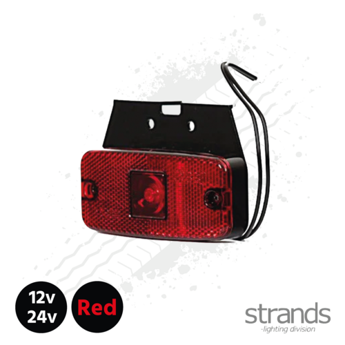 Strands LED Side Marker - Red