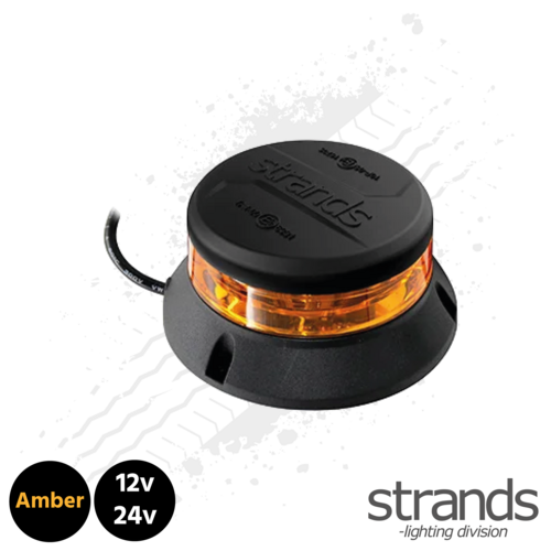 Strands Ambra Warning Light Amber LED