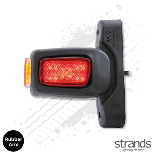 Strands Freedom Side Marker Light Guide, Rubber Arm Small Right