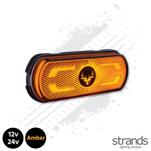 Strands Freedom Ground Line Position Light - Amber