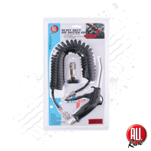 Heavy Duty Air Duster Gun 5m Black, With Quick Connector