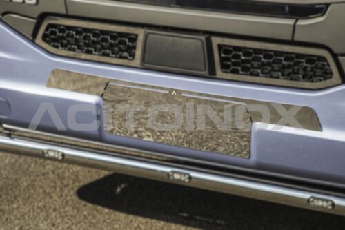 Stainless Steel Mirrored Registration Plate Holder Suitable For Scania S Series