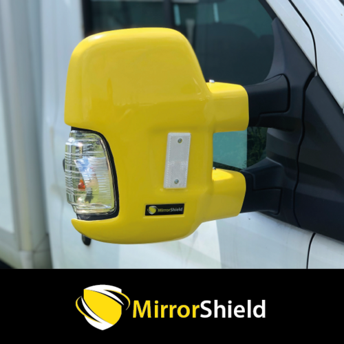 Ford Transit 2014 on (Long Arm) MirrorShield - Super Strong Mirror Guard / Protector (Pair)