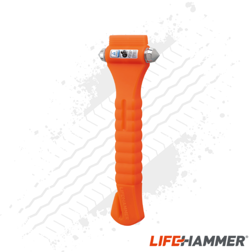LifeHammer Safety Hammer Classic with QCS (Orange)