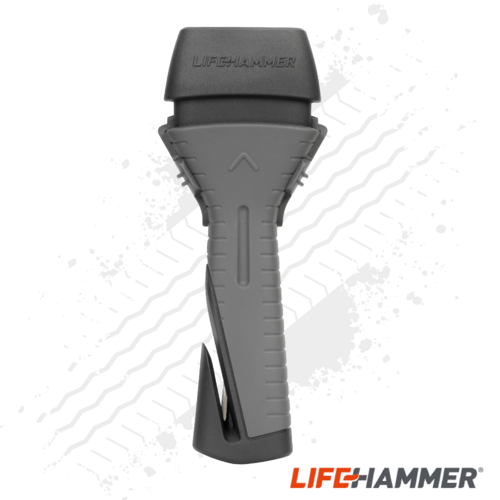 LifeHammer Safety Hammer Evolution and Pro Adapter (Anthracite)