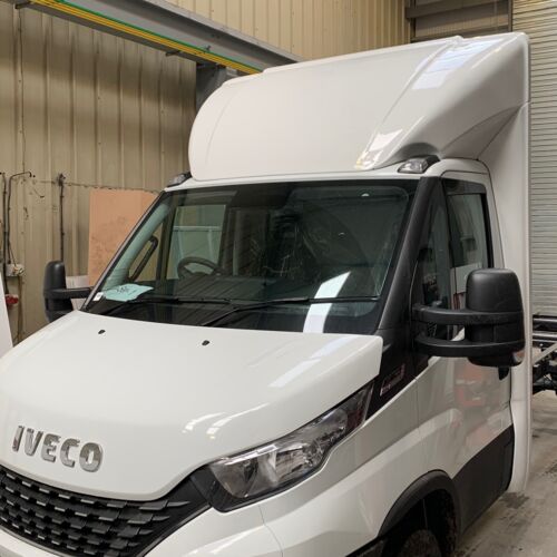 Iveco Daily 2014 onwards, Full Air Management Kit (Top Spoiler and Collars)