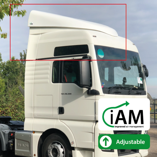 iAM MAN TGX XXL Cab High Volume Air Management Kit. To Suit Factory uprights.