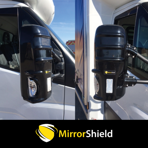 Iveco Daily, 2020 on with 73025 Option Mirrors - MirrorShield - Super Strong Mirror Guard / Protector (Pair)