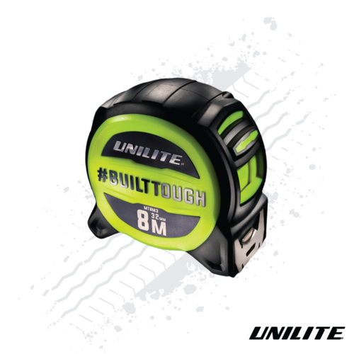 Unilite Heavy Duty Tape 8m (32mm Blade) with Superblade