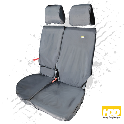 Heavy Duty Ford Transit Connect 3/4 Passenger Seat Cover (2014-18) - 6 Piece Set
