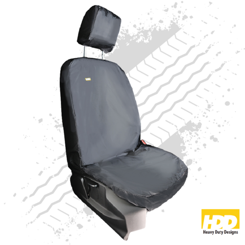 Heavy Duty Ford Transit Connect Driver Seat Cover (2019 +) - 3 Piece Set Airbag Compatible