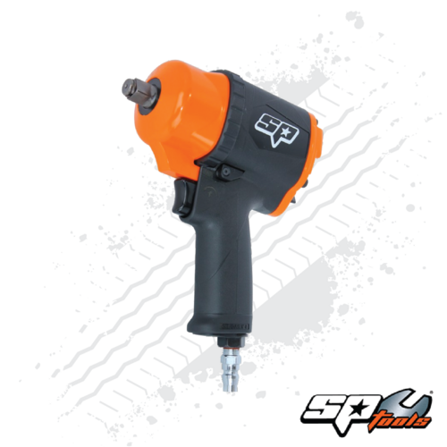 SP Tools 1/2" DR V8 Series Impact Wrench Twin Hammer 1700Nm