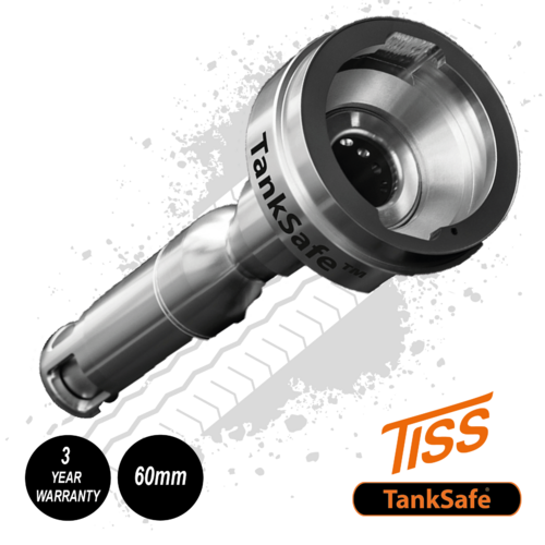 TISS TankSafe Optimum, Fuel Anti-Siphon Device. For most Makes of Truck - 80mm Filler Neck.