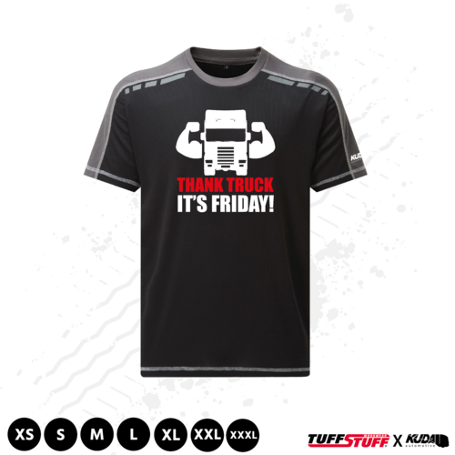 TuffStuff x Kuda - Thank Truck It's Friday Tee (Black)
