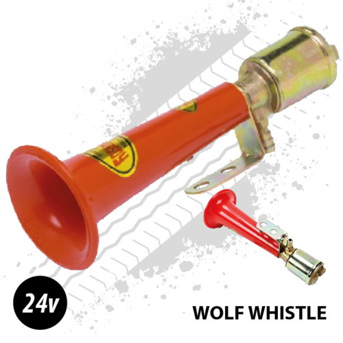 Wolf Whistle Horn, High Pitched Turkey Air Horn, 24v