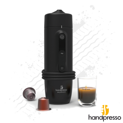 HandPresso Auto Capsule Espresso Machine. Nespresso. 12v