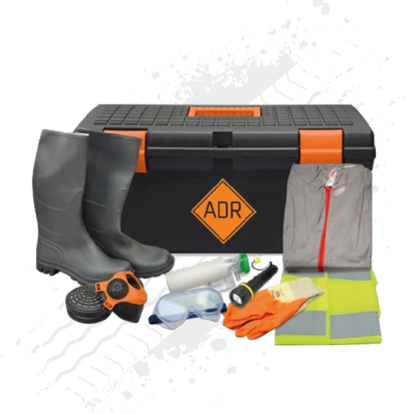 ADR Spill Kits, Rubber Gloves, Torch, HSE Approved, ADR Specification.