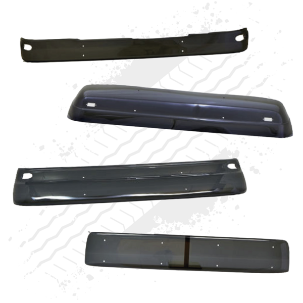Truck and Van Sun Visors Complete Kits, Spare parts, Acrylic, Made in Europe, All makes and Model, FREE UK Delivery.