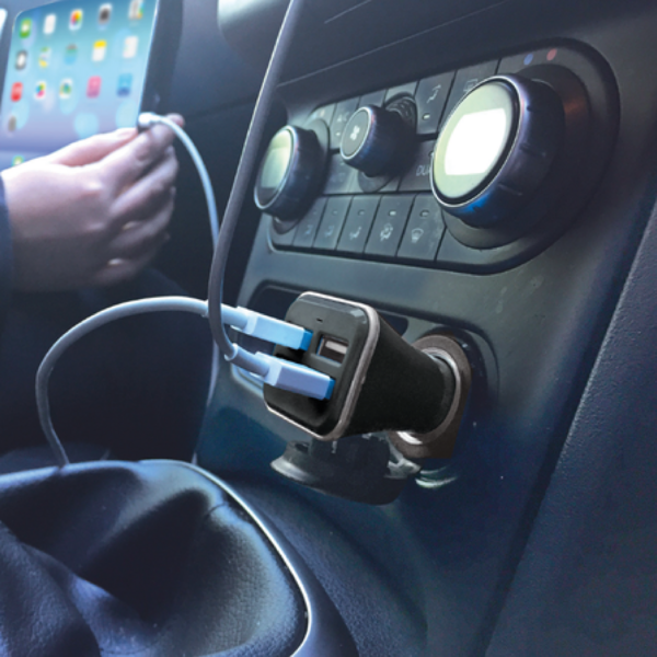 Chargers - Streetwize Charger, USB Socket Charger, Phone, Tablet, Kindle Charger, Keep your devices powered up on the road with our USB socket cigarette lighter charger, offering a convenient solution for charging your devices while driving.