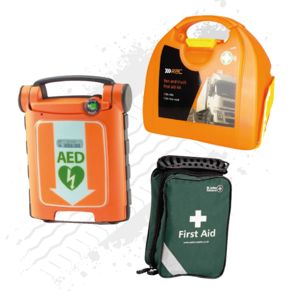First Aid Kits for Trucks and Vans, Our Range of St. Johns First Aid Kits, Defibrillators, Eye Wash and more.