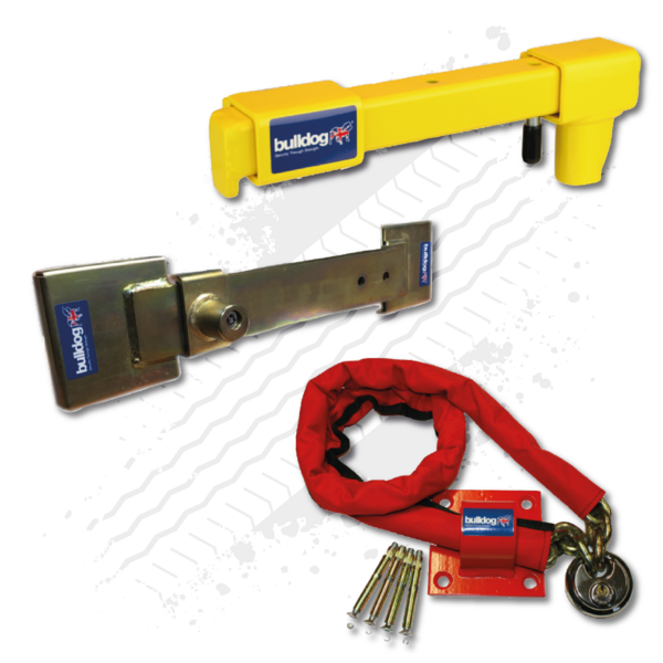 Locks - All Ride Anti-theft device, Bulldog Locking, King Pin Lock, Lock Bars, Safety Accessories
