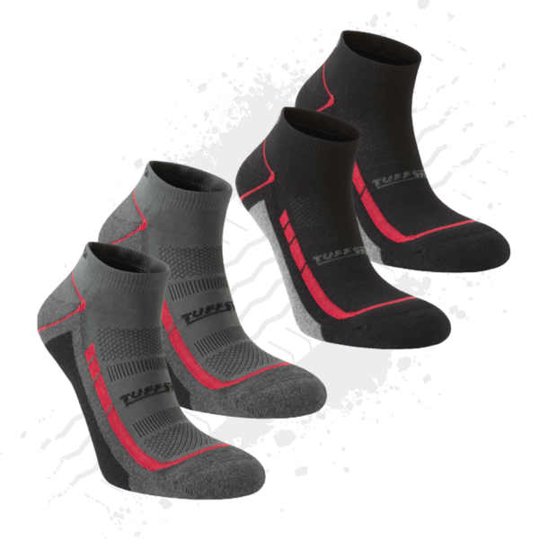 TuffStuff Footwear and Socks, quality range of safety trainers and socks.