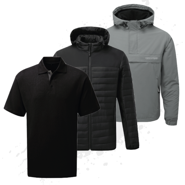 Workwear, TuffStuff Workwear in stock, Jackets, Polos, Tees, Hoodies, Super hard workwear, Find high-performance workwear solutions with TuffStuff, including the Stanton Jacket and more.