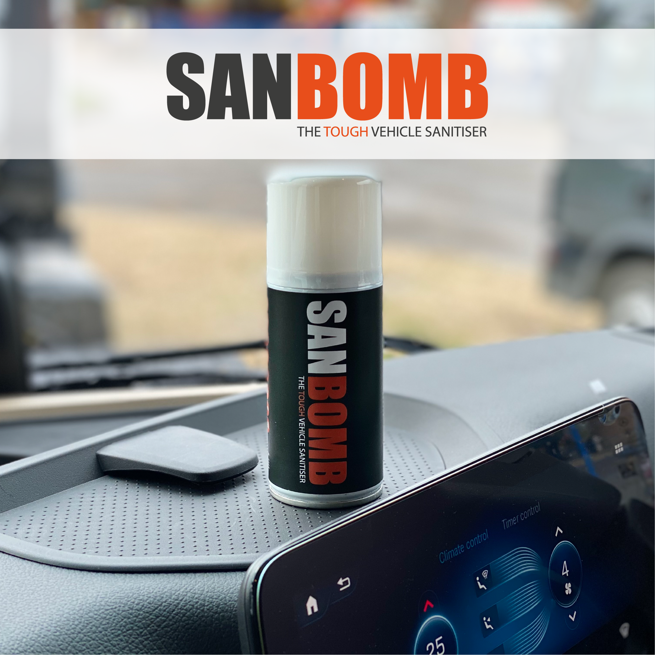 Image of SanBomb - The tough vehicle sanitiser