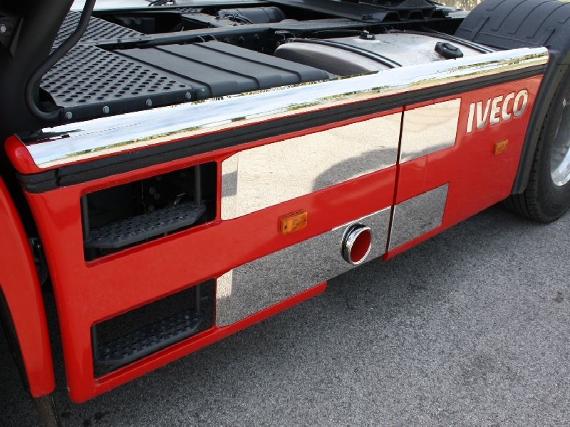 Iveco Stralis Hi-way Side Protection (With hole)