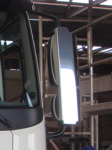 DAF XF105 Stainless Mirror Guards