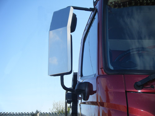 Hino 700 Series Stainless Steel Mirror Guards