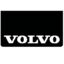 Volvo Black/White Mudflaps (Pair)