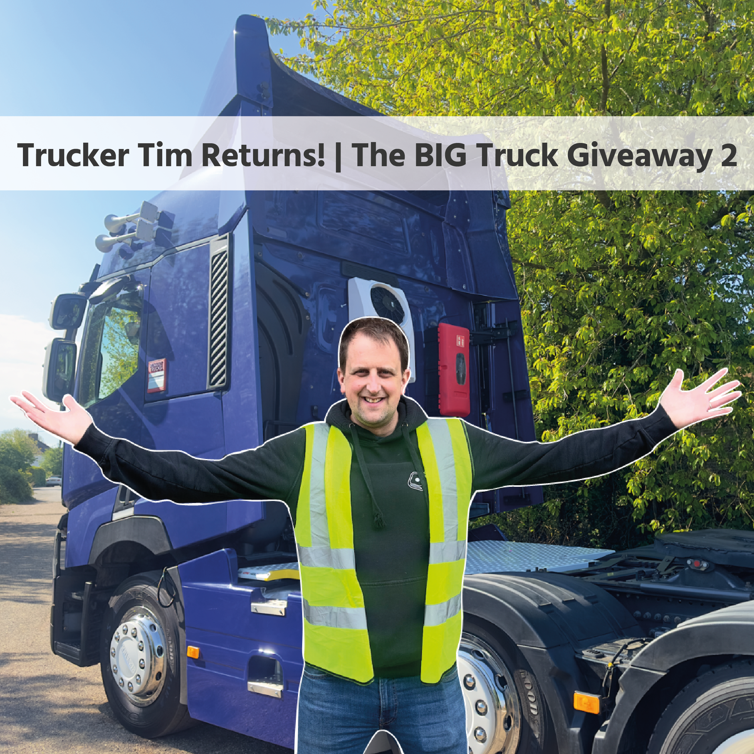 Trucker Tim Ruins Our Truck Again?! | The Big Truck Giveaway 2