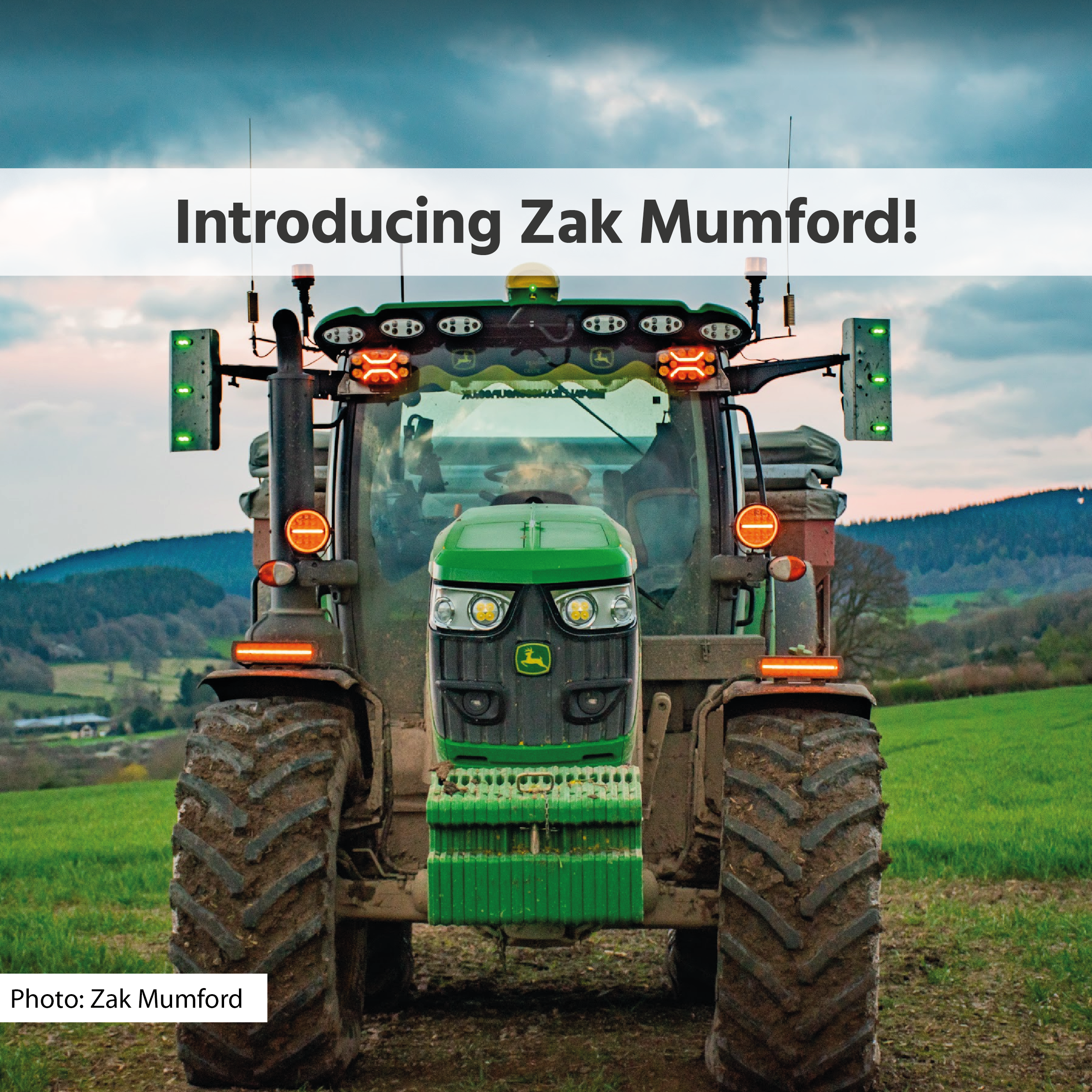 Introducing Zak Mumford!