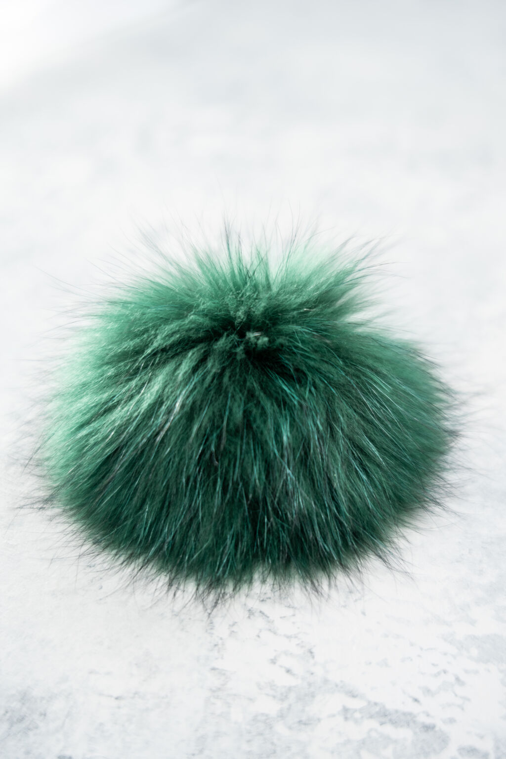 Green Fur Pom